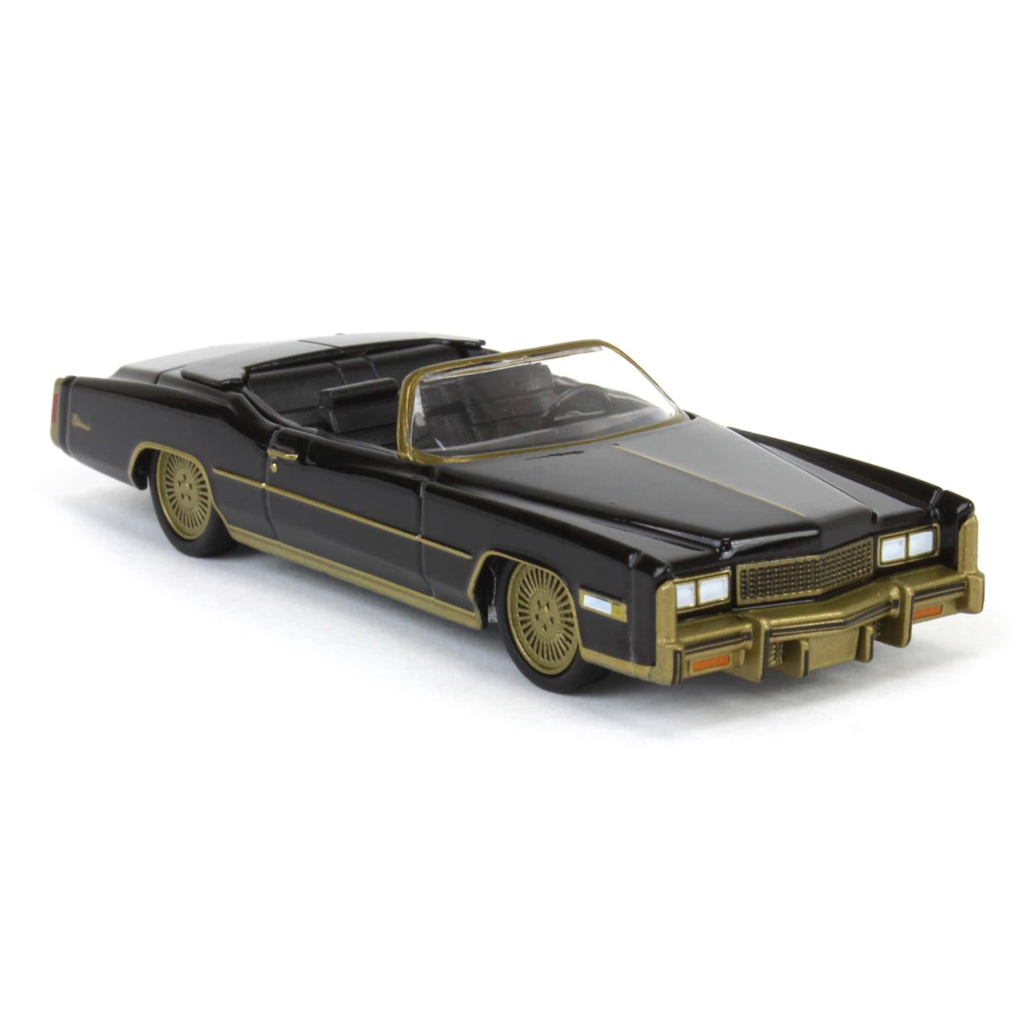 Amazon.com: Truck 1/64 1976 Cadillac Eldorado Convertible Black